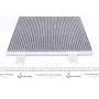 Радіатор кондиціонера Dacia Logan/Renault Logan/Megane/Scenic 1.4-2.0 96-