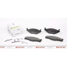 Колодки гальмівні (передні) VW Golf/Jetta 83-91 (137.7x15.3x48.6)