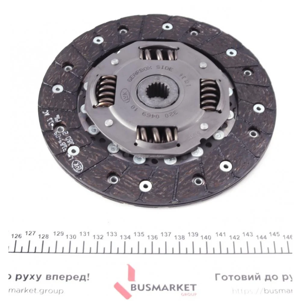 Комплект зчеплення Citroen Berlingo/Peugeot Partner 96-13 (d=200mm) (+вижимний)