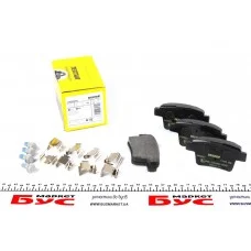 Колодки гальмівні (задні) Ford Mondeo III 1.8-2.2 00-09 (Bosch)