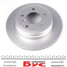 Диск гальмівний (задній) BMW 1 (E81/E87)/3 (E90-E93) 05-13/X1 (E84) 09- (300x20) (з покр.) (вент.)