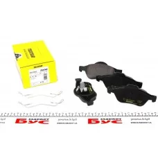 Колодки гальмівні (передні) Renault Megane II/Scenic II 1.4-2.0D 02- (Teves) Q+