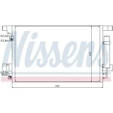 Конденсатор без хладогену NISSENS 940029