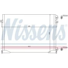 Конденсатор без хладогену NISSENS 940109