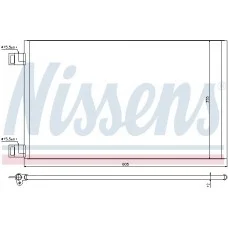 Конденсатор без хладогену NISSENS 940184