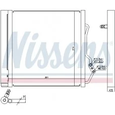 Конденсатор без хладогену NISSENS 940192