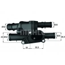 Термостат MAHLE - KNECHT TM 1 105