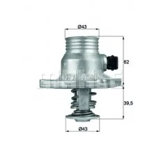 Термостат MAHLE - KNECHT TM 11 105