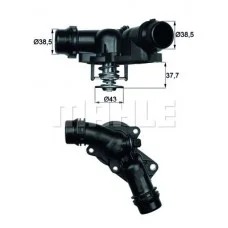 Термостат MAHLE - KNECHT TM 13 97