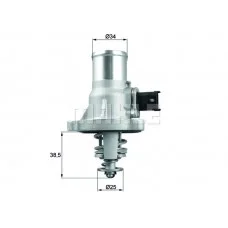 Термостат MAHLE - KNECHT TM 41 105