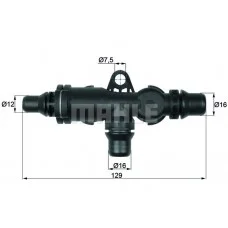 Термостат MAHLE - KNECHT TO 4 82
