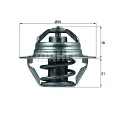 Термостат MAHLE - KNECHT TX 100 89D