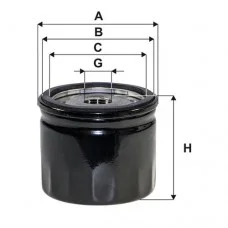 Фільтр оливи WIX FILTERS WL7559