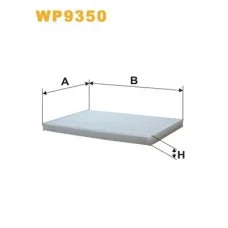Фільтр салона WIX FILTERS WP9350