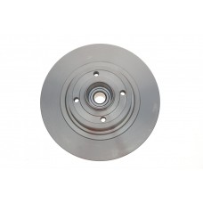 Диск гальмівний (задній) Renault Scenic II/Megane II 03-10 (270х10) (+ABS) (з підшипником) (повний)