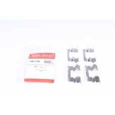 Планка супорта (переднього) прижимна (к-кт) Nissan Qashqai/ X-Trail 07-13 (Akebono)