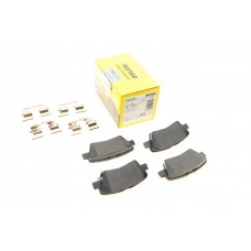 Колодки гальмівні (задні) Kia Ceed/Rio/Optima/Hyundai Accent/i10/i20/i30/Elantra 10- (Akebono) Q+