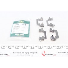 Планка супорта (переднього) прижимна (к-кт) Citroen Jumpy/Fiat Scudo/Peugeot Expert 96- (Lucas)