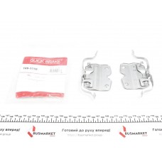 Планка супорта (переднього) прижимна (к-кт) BMW X5 (E70)/X6 (E71/E72/F16/F86) 06- (Ate)