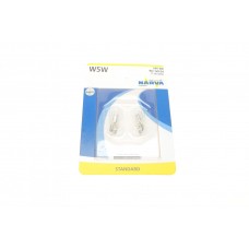 Автолампа W5W 24V 5W W2.1x9.5d (без цоколя) (блістер/2шт)