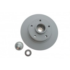 Диск гальмівний (задній) Renault Megane III/Scenic III 08- (260x8)(з підшипником)(+ABS)