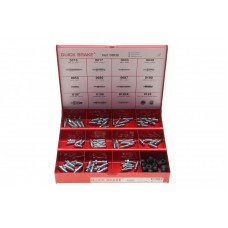 Комплект штуцерів прокачки гальм M6x1-M10x1/7x21.7-11x29.9 +заглушки (75шт.)