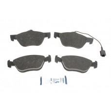 Колодки гальмівні (передні)  145/146/147/156/GT/Spider 95-10/Fiat Bravo 07-14 (+датчики)
