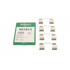 Планка супорта (переднього) прижимна (к-кт) Opel Astra J 1.4-2.0CDTI 09- (Bosch)