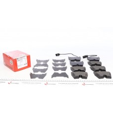 Колодки гальмівні (передні) Audi A4/A5/A6/VW Phaeton 02-17 (Brembo) (з датчиком) (95.5x74x16.4)