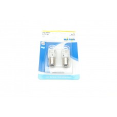 Автолампа P21W 12V BA15s (LED) (біла) (2шт.)