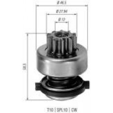 Бендикс стартера MB E-class (W124/W210) 93-97 M119/Renault Kangoo/Trafic 1.9D 97-