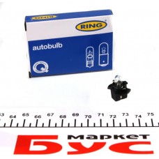 Автолампа 14V 1CP B11d Black (в щиток приладів)