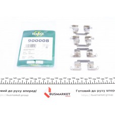 Планка супорта (заднього) прижимна (к-кт) Renault Megane IV/Scenic III/IV 09- (TRW)