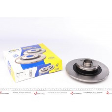 Диск гальмівний (задній) Renault Scenic II 03-08 (270х10) (+ABS) (з підшипником) (з покр.) (повний)