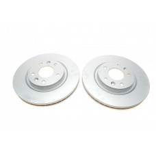 Диск гальмівний (передній) (к-кт 2 шт) Nissan Qashqai/X-trail/ Leaf 13-/ Renault Kadjar 13- (296x26)