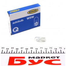 Автолампа W5W 12V 5W W2.1x9.5d Standard (без цоколя) (1шт.)