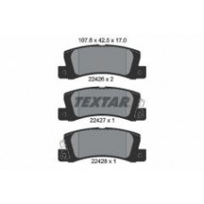 Колодки гальмівні (задні) Toyota Camry 2.2-3.0 i 91-01 (Akebono)