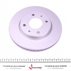 Диск гальмівний (передній) Mitsubishi Lancer 03-15 (275.9x26) (з покриттям) (вентильований)