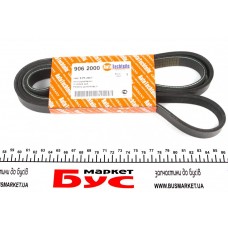 Ремінь генератора VW Crafter 2.5TDI (-AC) /MB OM601/602 (+PS) (6PK2000)