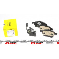 Колодки гальмівні (передні) Seat Alhambra/VW Sharan 1.8-1.9TDI 95-10 (Teves) Q+/(з датчиком)