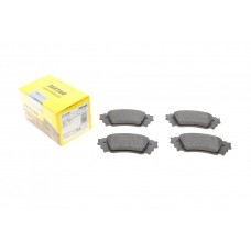 Колодки гальмівні (задні) Lexus NX 2.0/2.5 16V 14-/Toyota Alphard 3.5 15- (Akebono)