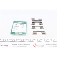 Планка супорта (переднього) прижимна (к-кт) Renault Kangoo 1.2-1.6 08- (Lucas)