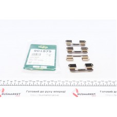 Планка супорта (заднього) прижимна (к-кт) Opel Astra J/Zafira 1.4-2.0CDTI 11- (Bosch)