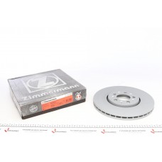 Диск гальмівний (передній) Audi A3/Skoda Fabia/Octavia/VW Golf IV 96- (288x25) (з покриттям) (вент.