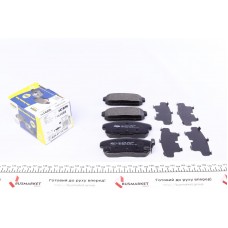 Колодки гальмівні (задні) Chevrolet Cruze 00-08/Mazda RX-8 03-12/Suzuki Ignis 00-05