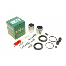 Ремкомплект супорта (переднього) Nissan Qashqai 07-14 (d=45mm)(Niss)(+2 поршня/направляюча)SuperKit