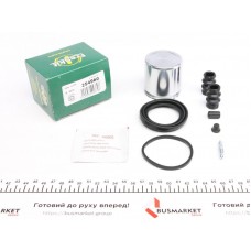 Ремкомплект супорта (переднього) Citroen C2/C3 1.4/1.6 HDi 01- (d=54mm) (+поршень) (Lucas)